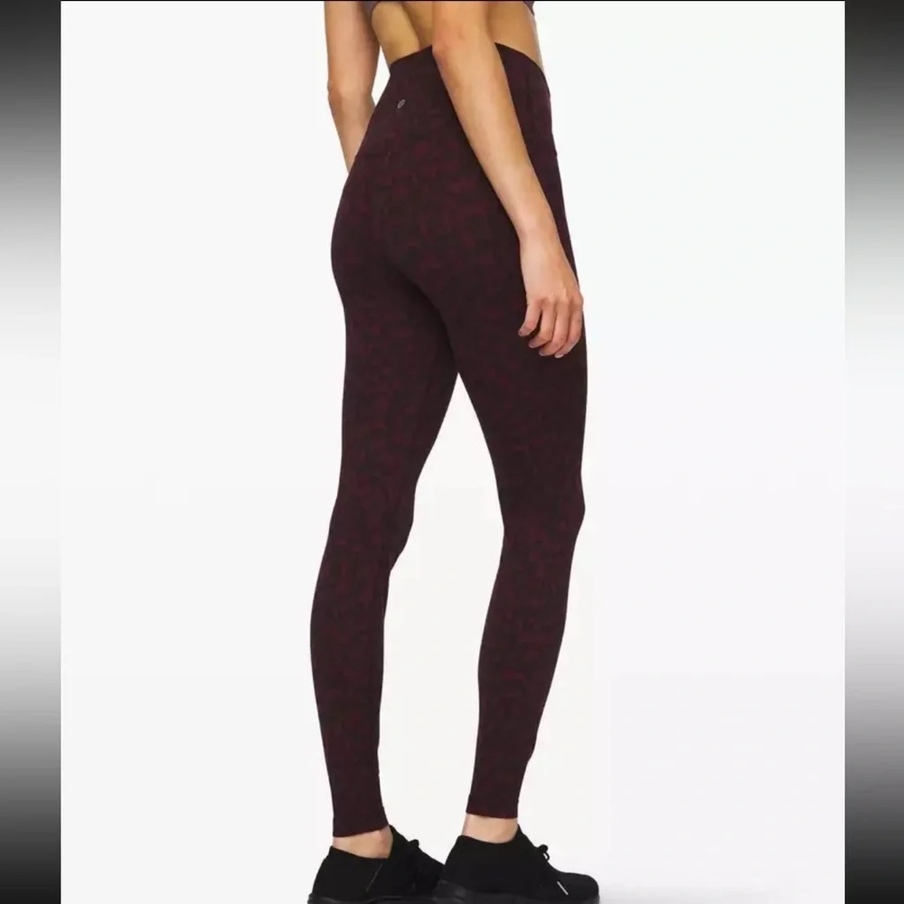 Lululemon Align 28" High-Rise Yoga Pants Size 2 Dark Adobe Multi Camo Print - Picture 2 of 8